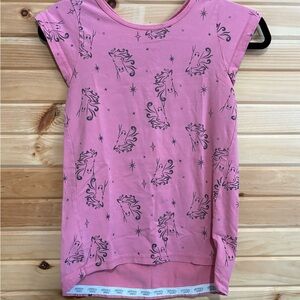 Charming Pink Unicorn Tee for Kids